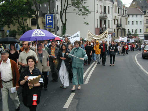 Demo am 22. Mai 2002